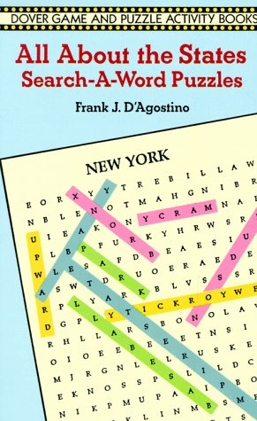 Cover image : All About the States Search-A-Word Puzzles