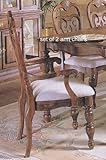 Set of 2 Westminster Preston Cherry Finish Dining Arm Chairs