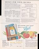 Ball Blue Book Home Canning 1963 Antique Home Food Ad Original Vintage Advertisment