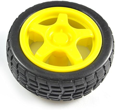 66mm 1:48 Small Smart Car Model Plastic Robot Tire Wheel
