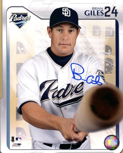 Brian Giles Autographed/Hand Signed 8x10 Photo