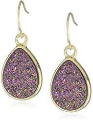 Marcia Moran "Rainbow" Small Shaped Drop Earrings