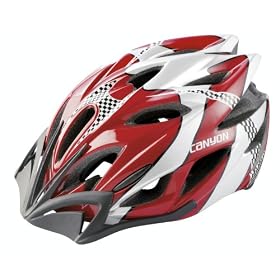 Canyon Ventura Helmet - Red/Silver