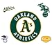 Fathead Oakland A's (Athletics) Logo Wall Decal