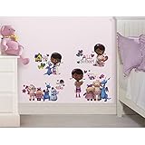 RoomMates RMK2280SCS Doc McStuffins Peel and Stick Wall Decals