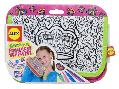ALEX Toys Color a Bag & Accessories Color A Princess Wristlet