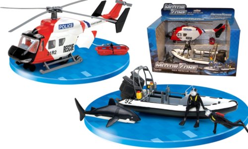 Childrens Toyshop  Toys : Motorzone Sea Rescue Team