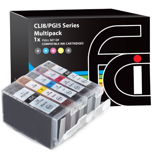 Canon CLI8 / PGI5 WITH CHIP - Multipack Set of