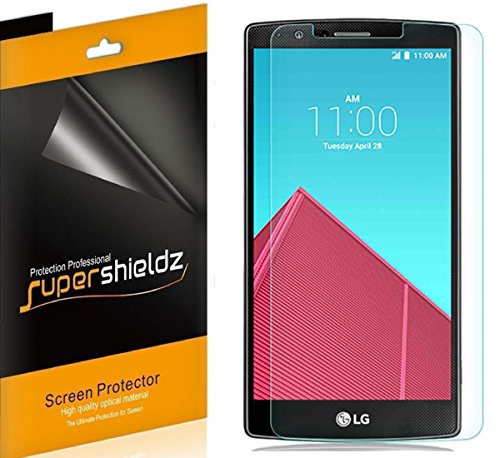 [6-Pack] SUPERSHIELDZ-Anti-Glare & Anti-Fingerprint (Matte) Screen Protector Shield For LG G4 + Lifetime Replacements Warranty - Retail Packaging