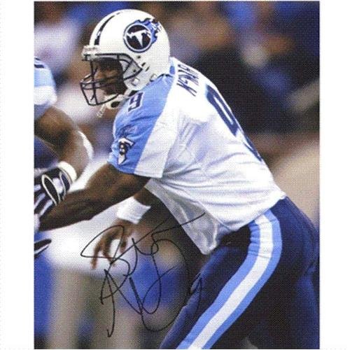 Steve McNair Autographed Tennessee Titans 8x10 Photo