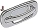 Dorman 91128 Front Passenger Side Exterior Door Handle Compatible with Select Chevrolet / GMC Models, Chrome