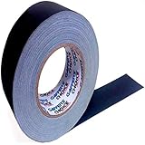 Gaffer Tape Black 60 Yard x 2 Inch by GAFFER'S CHOICE - Premium Grade Heavy Duty Cloth Matte Tape Superior to Duct Tape - The Safest & Most Versatile Gaffer Tape Anywhere.