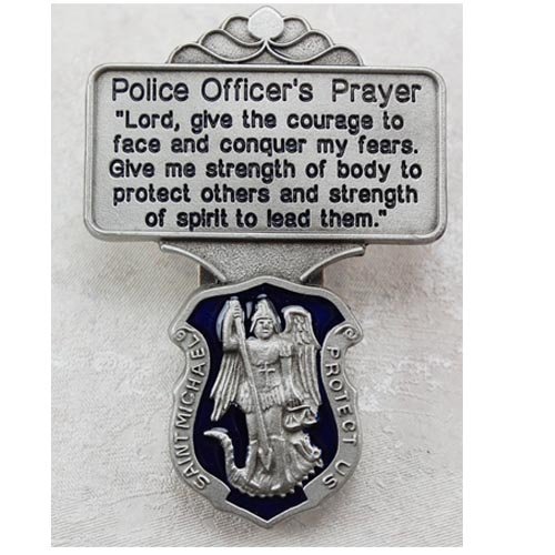 Police Officer Policeman Prayer Visor Clip with Blue Enamel, Carded Pewter Visor Clip. Made Is Usa!
Police Officer Policeman Prayer Visor Clip with Blue Enamel, Carded Pewter Visor Clip. Made Is Usa!