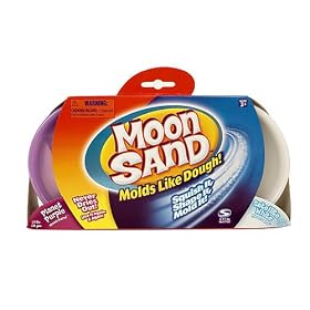 Moon Sand Two Pack 1/4 lb Planet Purple & 1/4 lb Satellite White