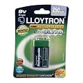 Lloytron PP3 6LR61 9V Rechargeable Battery 250 mAh