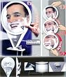 Fogless Lighted Shower Mirror with Razor Holder