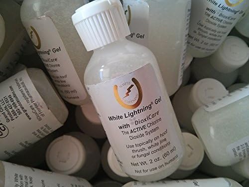 Grand Circuit 2 Oz White Lightning Gel with Dioxicare Use Topically on Hoof Thrush, White Line, or Fungal Conditions by Grand Circuit