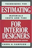 Estimating for Interior Designers - 0823016293