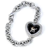 Miami Marlins Womens Heart Watch