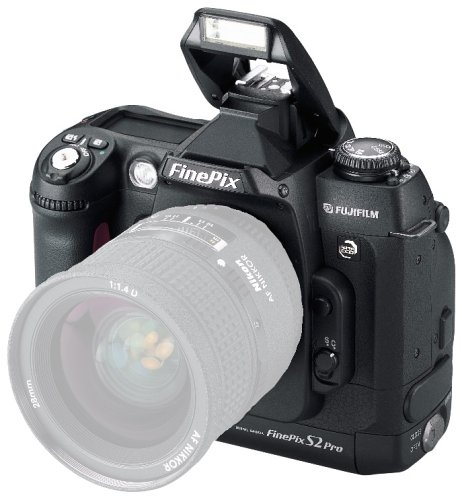 Fuji FinePix S2 Pro Digitalkamera (6,17 Megapixel) (nur Gehäuse)