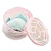 DDLBiz Fashion New Underwear Bra Sock Laundry Washing Mesh Zip Bag Aid Net(Rose)