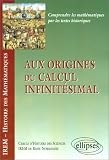 Aux origines du calcul infinitésimal