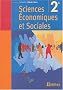 Sciences �conomiques et sociales, 2de (Manuel)