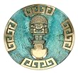 Copper plate, 'Ceremonial Dagger' Copper plate, 'Ceremonial Dagger'