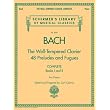 The Well-Tempered Clavier, Complete: Schirmer Library of Musical Classics, Volume 2057 (Schirmer's Library of Musical Classics) ~ Carl Czerny