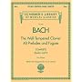 Bach: The Well-Tempered Clavier 48 Preludes and Fugues: Complete Books 1 and II for Piano (Schirmer's Library of Musical Classics)