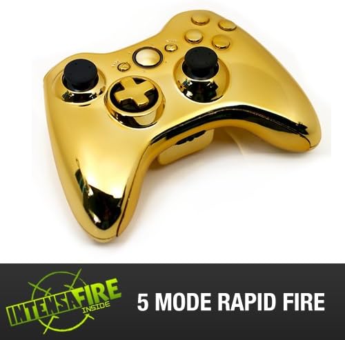 Xbox 360 Modded Controller 5 Mode Rapid Fire Wireless Gold