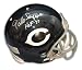 Autographed Gale Sayers Chicago Bears Throwback Helmet Inscribed 