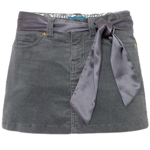 glitter cord skort
