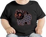Cat Bag Japanese Dotted オーガニックベビーTシャツ 12 - 18 Months