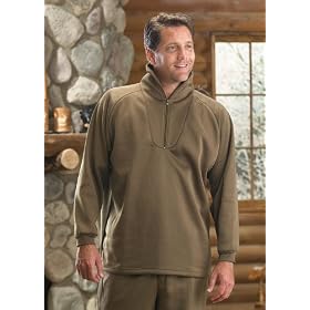 Guide Gear� Tall Poly Zip Turtleneck by Guide Gear