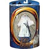 GANDALF THE WHITE wtih Cloth Cape and Sword-Slashing Action from THE LORD OF THE RINGS: THE RETURN OF THE KING Action Figure