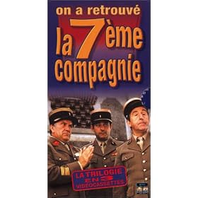 Coffret La 7e compagnie 3 VHS : Mais o� est donc pass�e la 7e compagnie ? / On a retrouv� la 7e compagnie / La 7e compagnie au clair de lune
