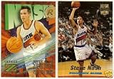 25 Different Steve Nash Basketball Cards In Display Album (2 time MVP!!)