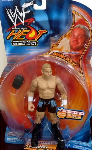 CRASH HOLLY WWE WWF Sunday Night Heat Rebellion Series 2 Figure