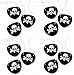 Super Z Outlet Black Felt Pirate Captain Eye Patches Skull Crossbones for Children Party Favors and Costume Prop (24 Pack)