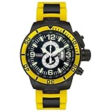 Invicta Men's 6602 Corduba Collection Yellow Chronograph Stainless Steel Watch