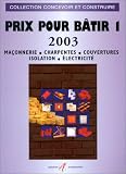 Prix pour b�tir 1 - 2003