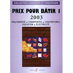 Prix pour b�tir 1 - 2003