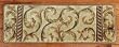 Premium Carpet Stair Treads - Ivory/Beige Scrollwork