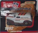 Cleveland Browns 1992 NFL Diecast Chevy Sedan Truck Collectible Limited Edition Car by White Rose Matchbox