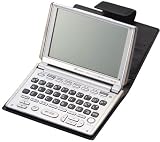 ELECOM 本革製電子辞書ケース(参考収納寸法156*18*116) DJC-T005BK