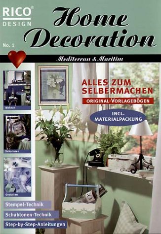 Rico-Design Tap Home Decoration - Alles zum Selbermachen No.1