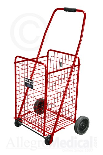 Folding Shopping Cart - Drive Winnie Wagon - Red
