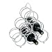 Kitchen & Housewares : Chrome Circles Countertop Wine Rack