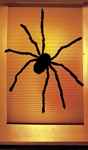Black Widow Translucent Decorations "Single Window Design" Pkg/1